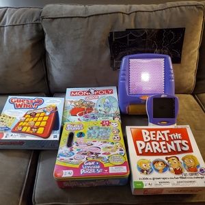 Collection of Classic Children Board Games